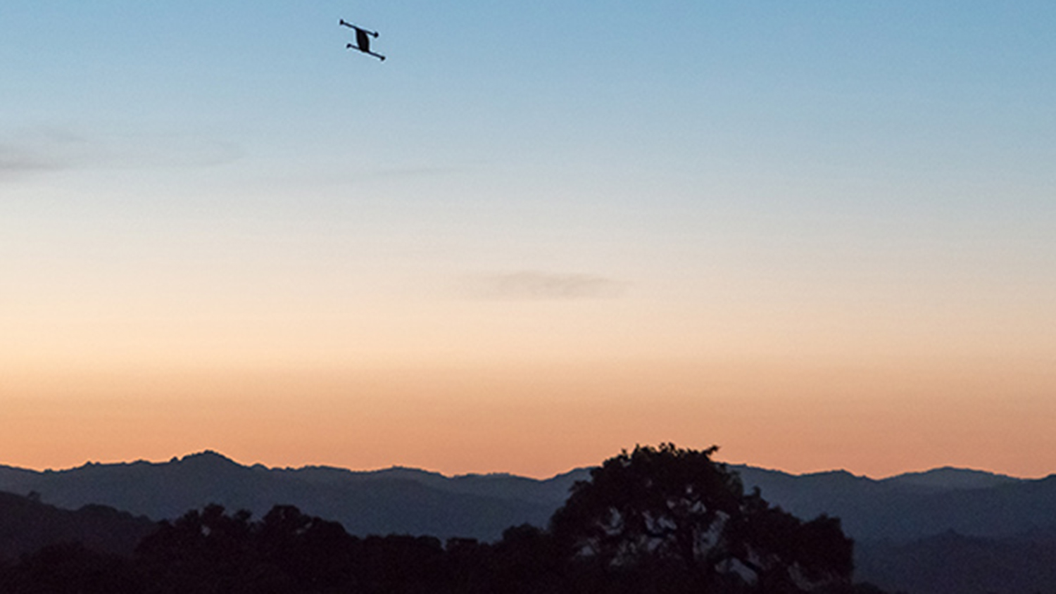 opener blackfly flying car sunset small