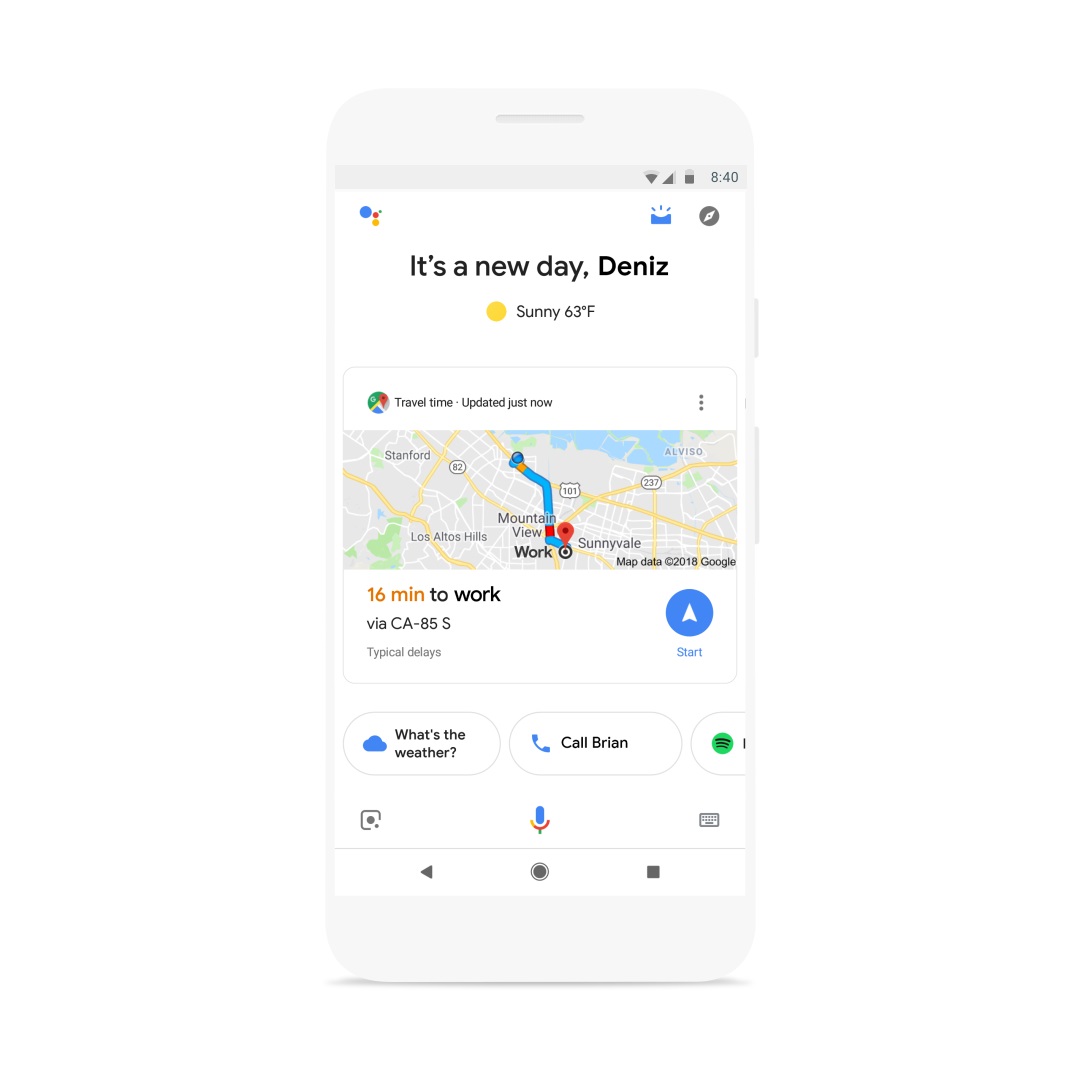 Google Assistant Visual Snapshot