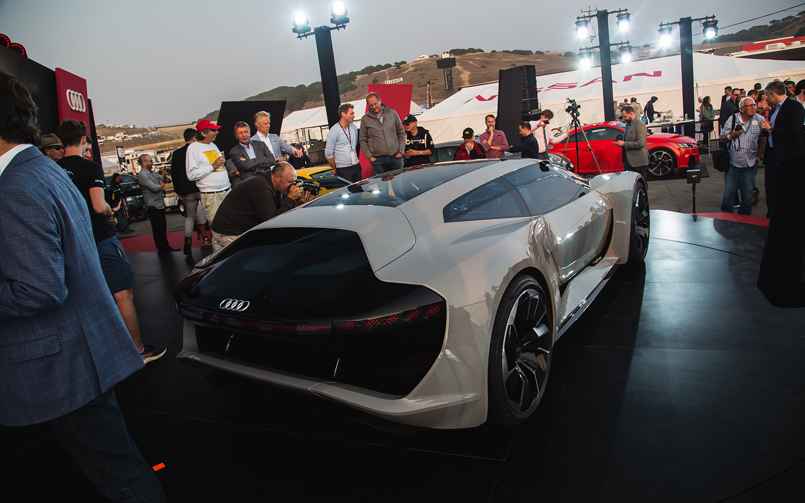 audi pb 18 e tron concept allies performance and electrification 2018 pb18  monterey car week 14