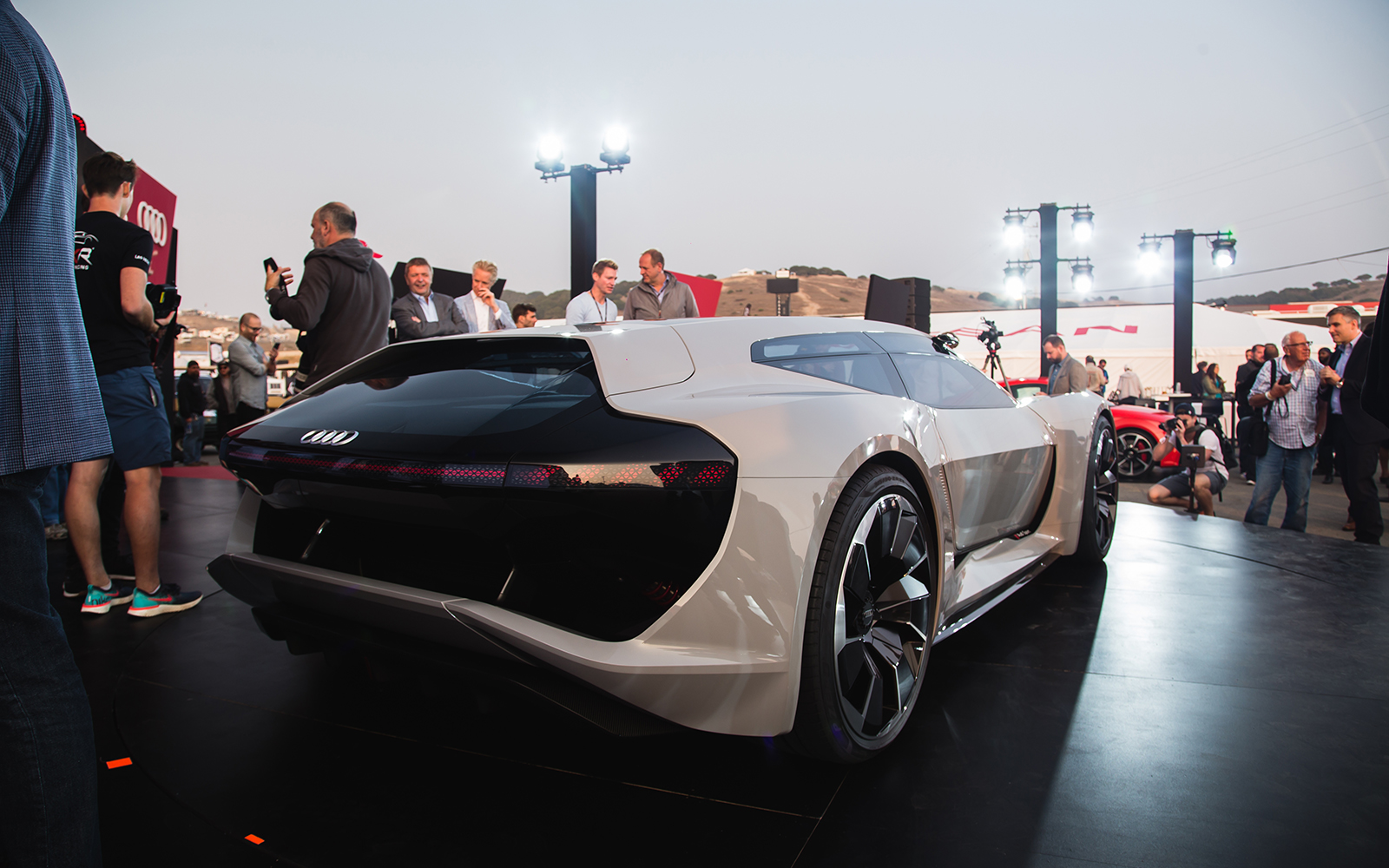 audi pb 18 e tron concept allies performance and electrification 2018 pb18  monterey car week 15