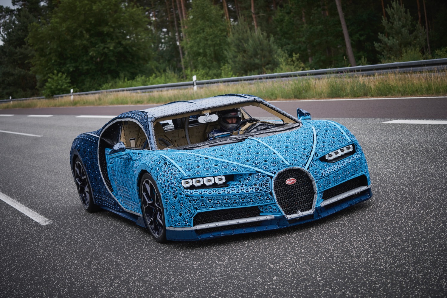 Life-size Lego Bugatti Chiron