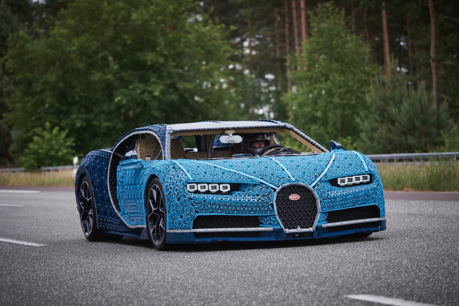 Life-size Lego Bugatti Chiron