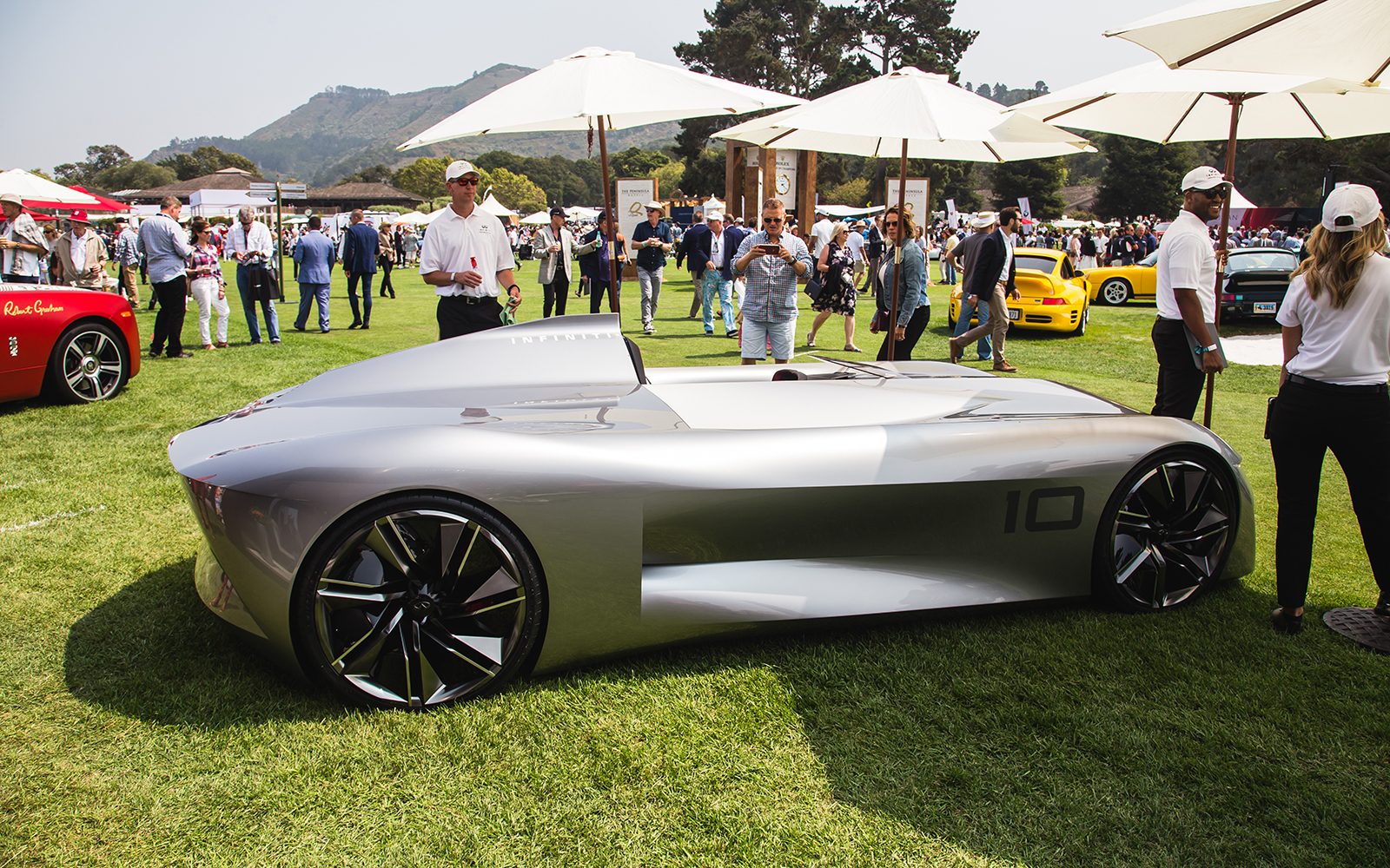 infiniti prototype 10 concept  the quail monterey car week