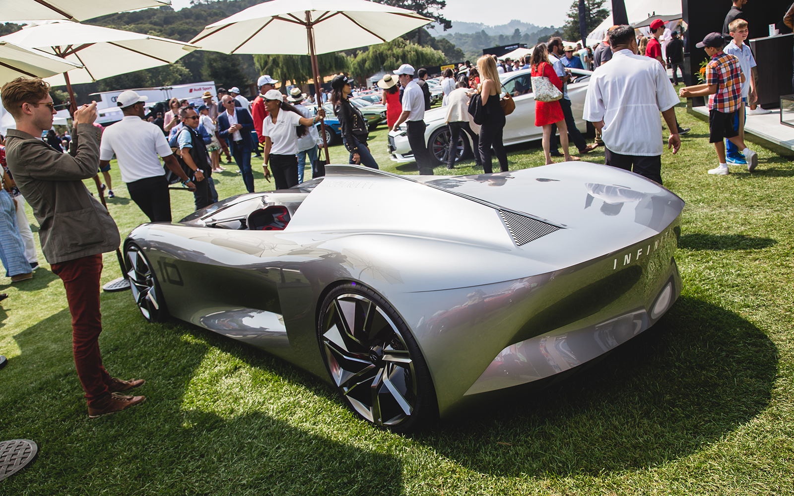 infiniti prototype 10 concept  the quail monterey car week 5