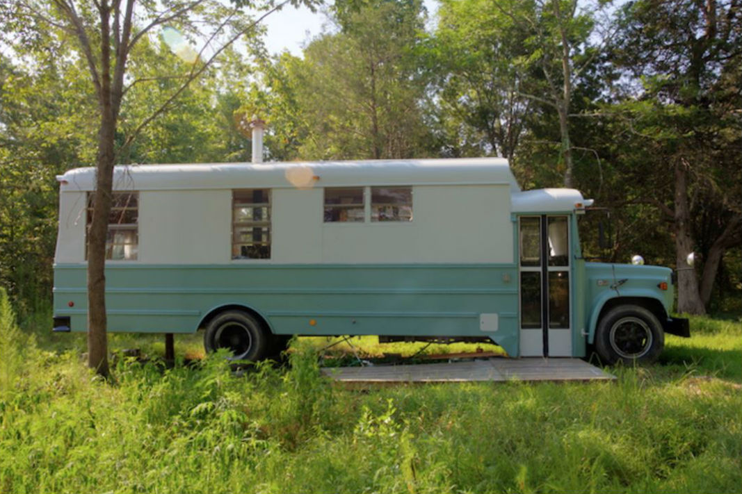 coolest bus to mobile home conversions thomasschoolbus