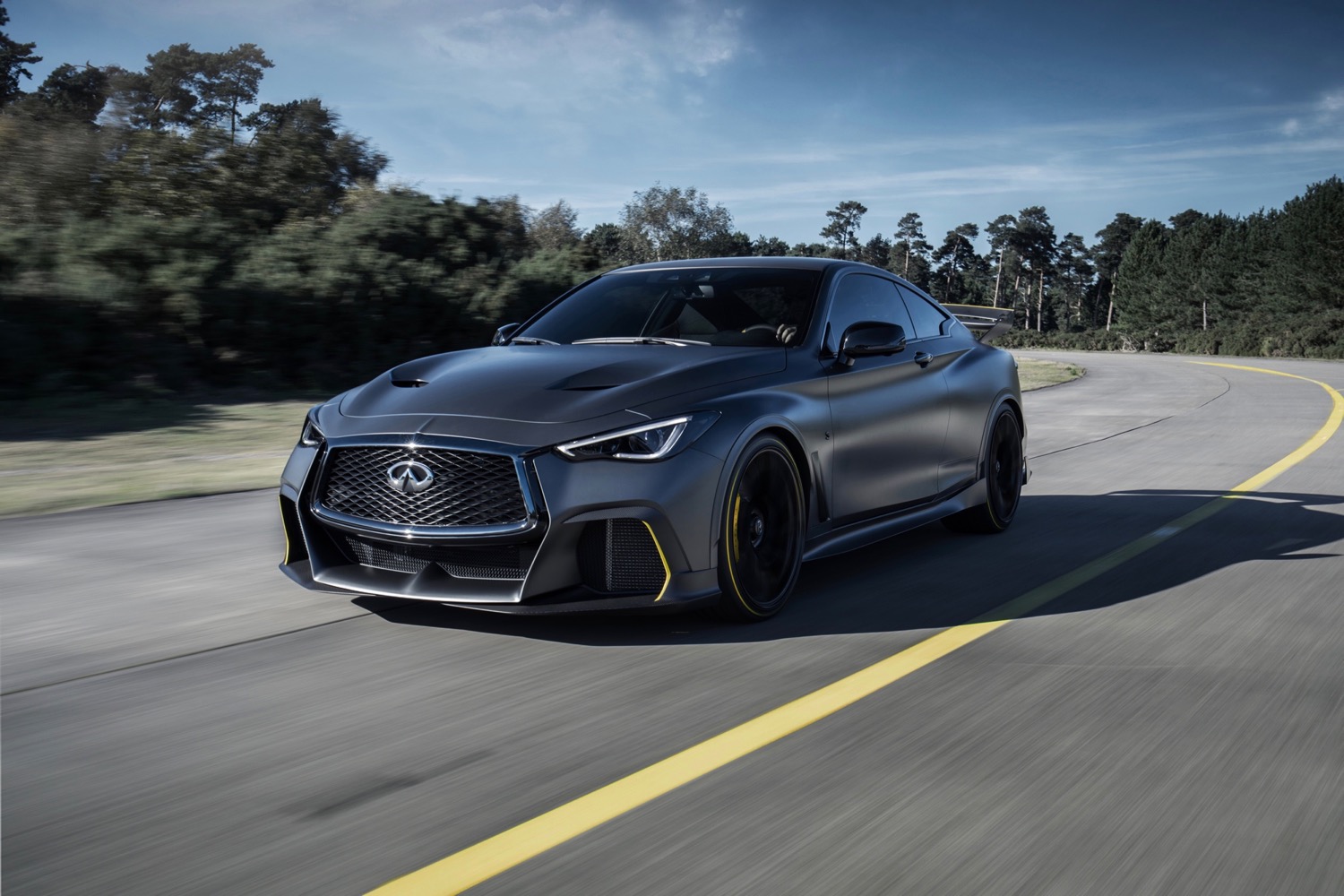 Infiniti Project Black S prototype