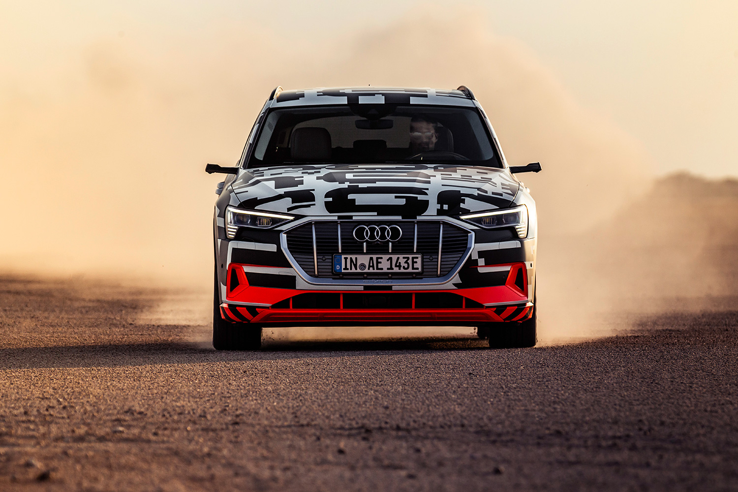 2019 audi e tron prototype driving impressions etron extreme power play front