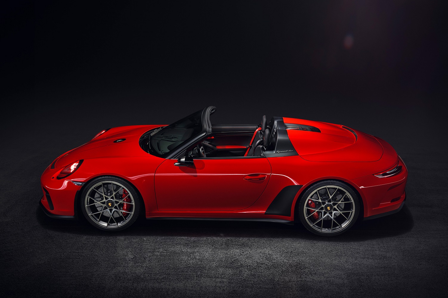 Porsche 911 Speedster red