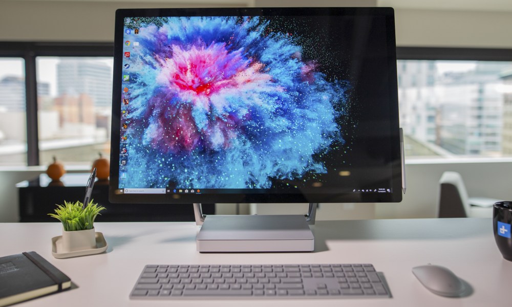 Microsoft Surface Studio 2 hands-on.