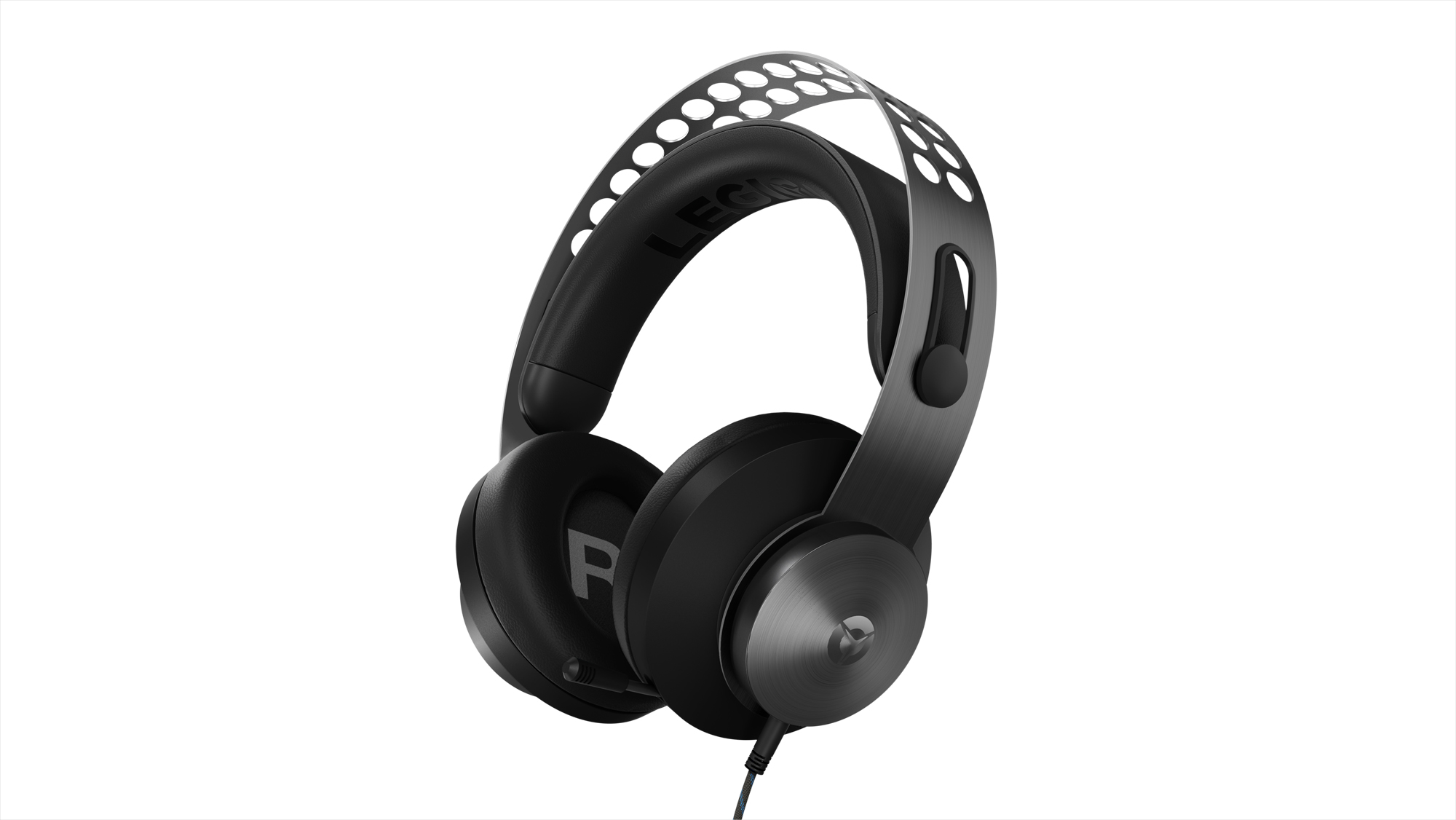 lenovo announce new legion gaming peripherals ces 2019 03 h500 passive noise cancelling retraceable mic0