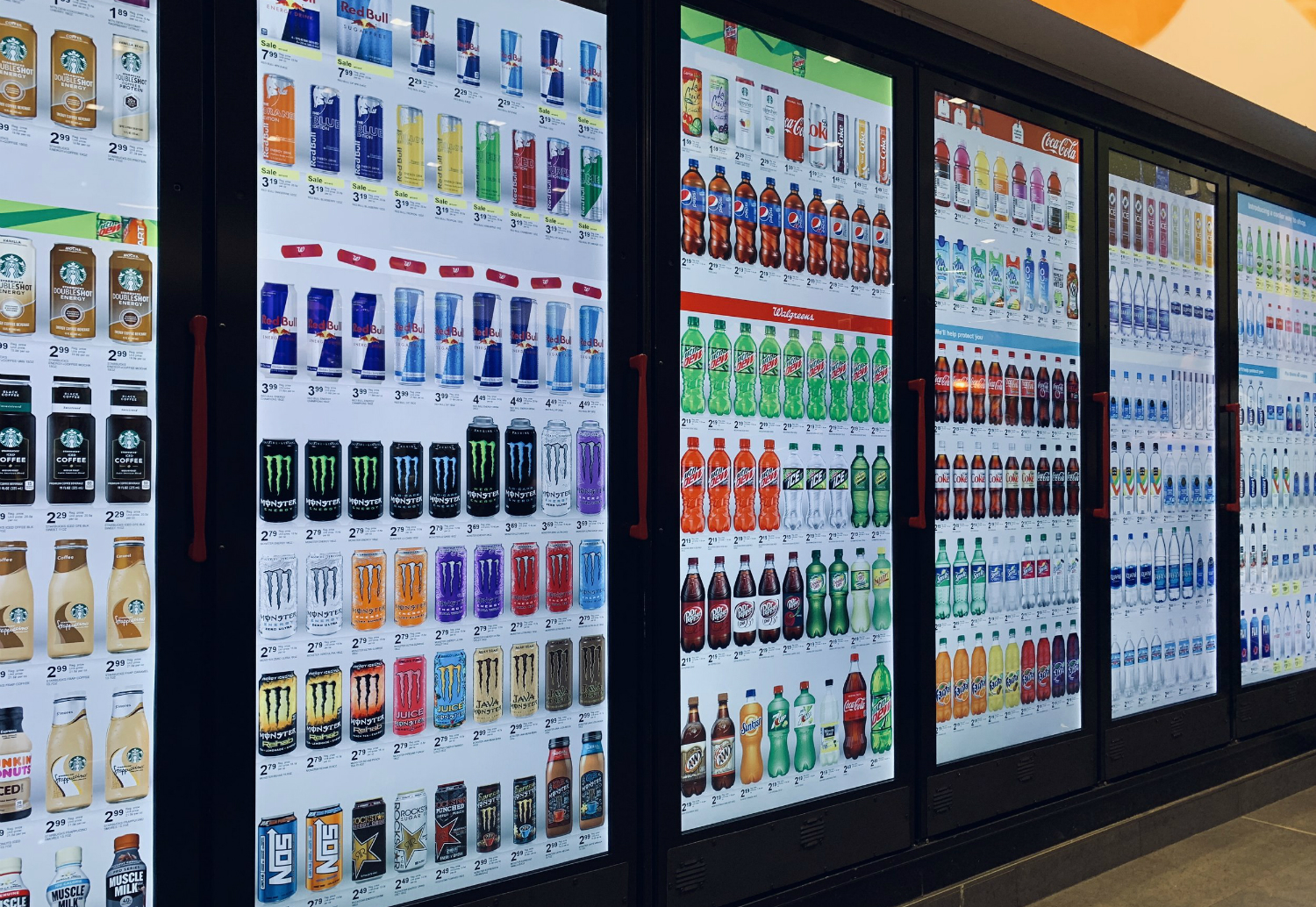 walgreens smart fridge spys on you cooler screen 3