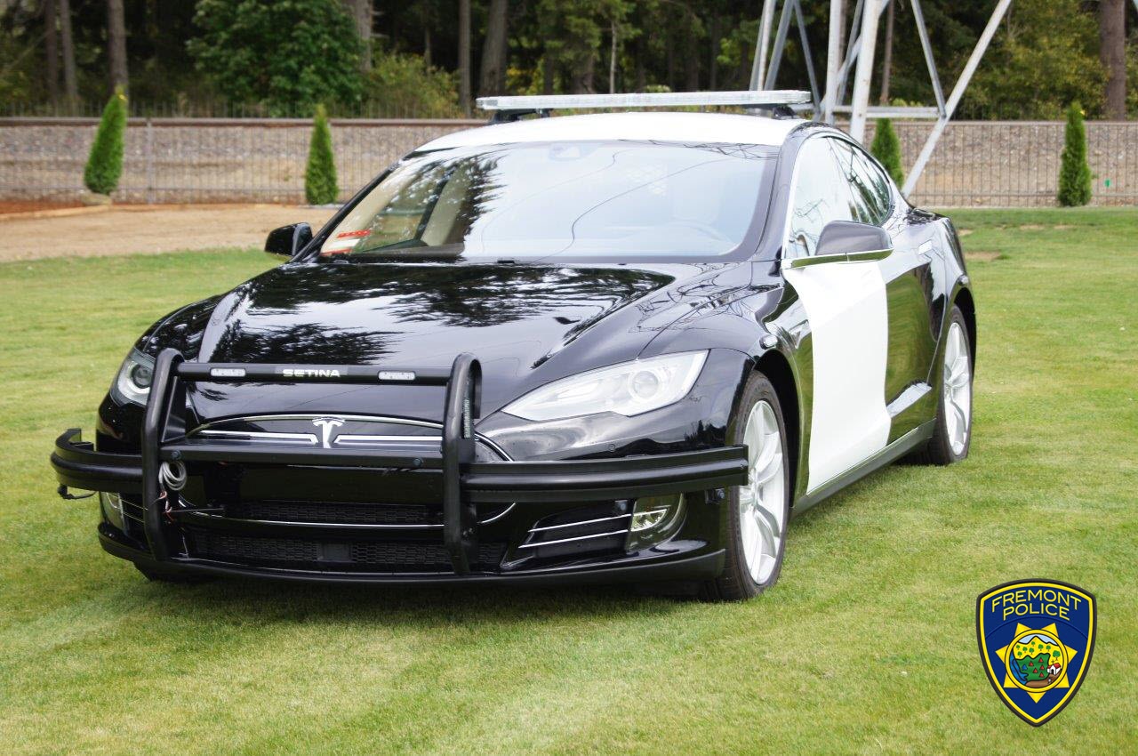 Fremont Police Tesla S