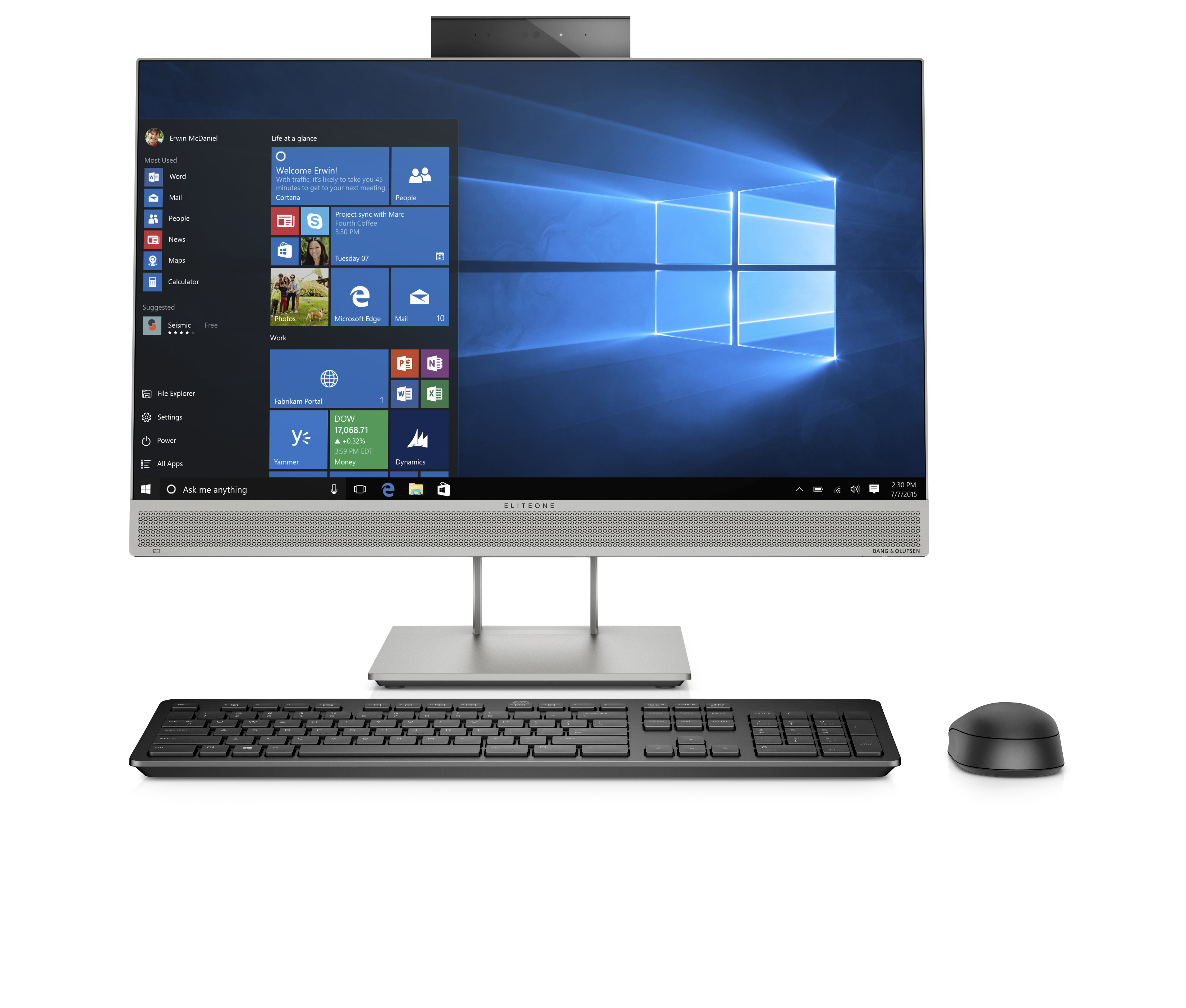 hp launches new monitors and all in one ces 2019 eliteone 800 g5 aio front w webcam