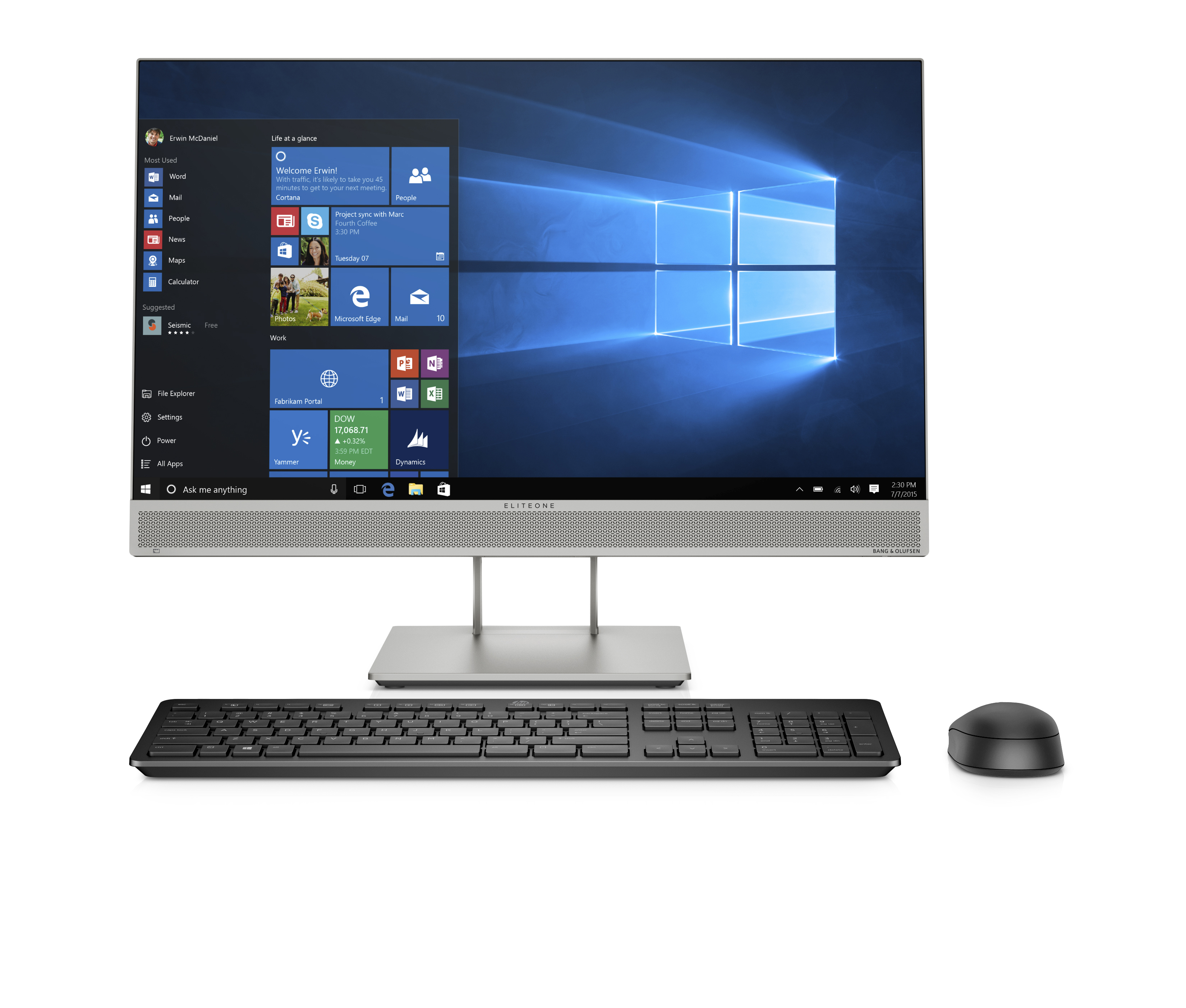 hp launches new monitors and all in one ces 2019 eliteone 800 g5 aio front