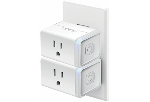 amazon echo and google home smart plug deals on kasa wifi mini by tp link  2 pack