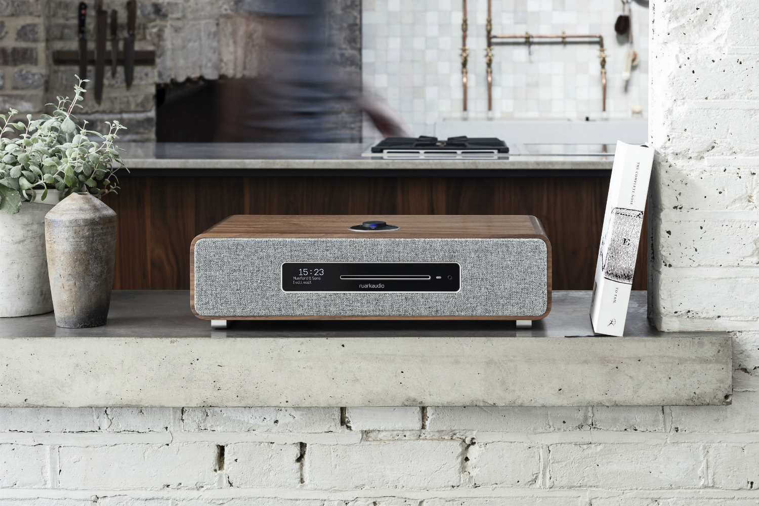 ruark r5 music system news walnut front