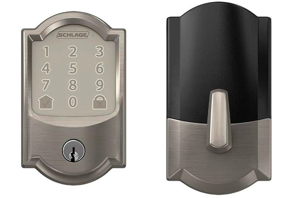 schlage encode wi fi enabled deadblot ces 2019 smart wifi deadbolt 3