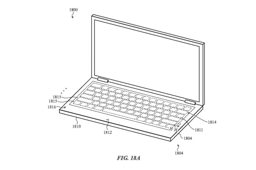 Apple morphable keyboard