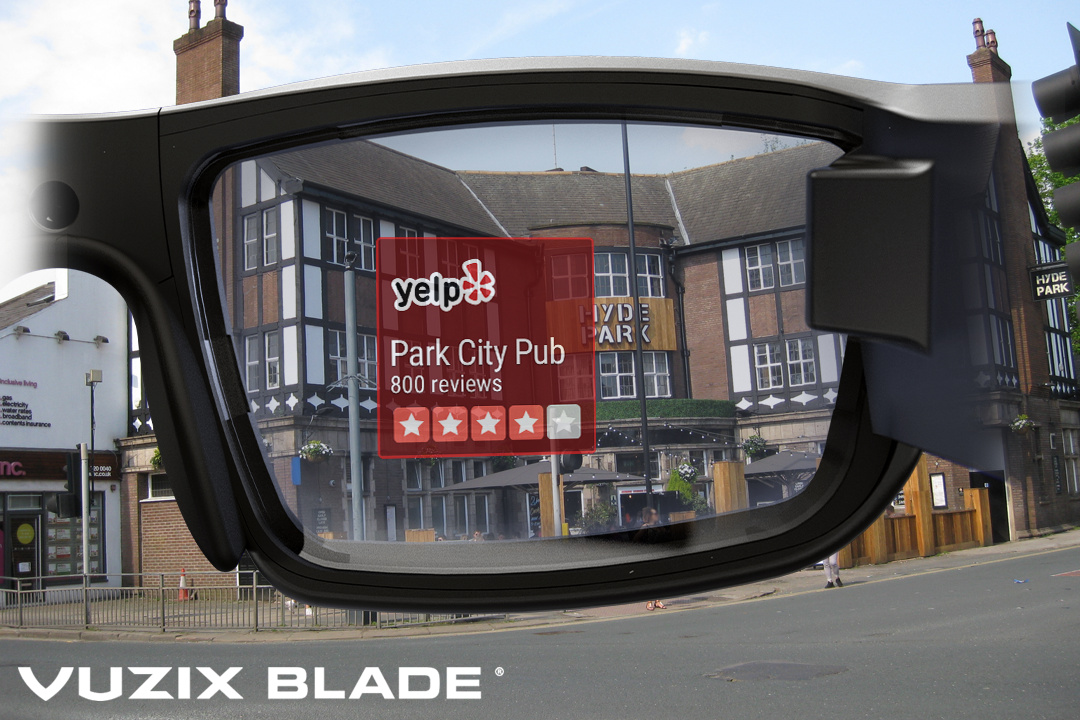 vuzix blade ar smartglasses news yelp