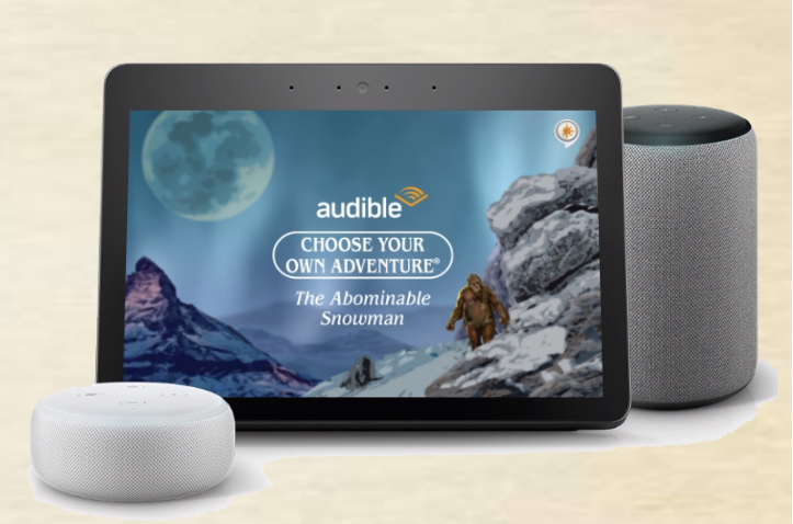 audible presents interactive adventure stories on alexa cyoa juts