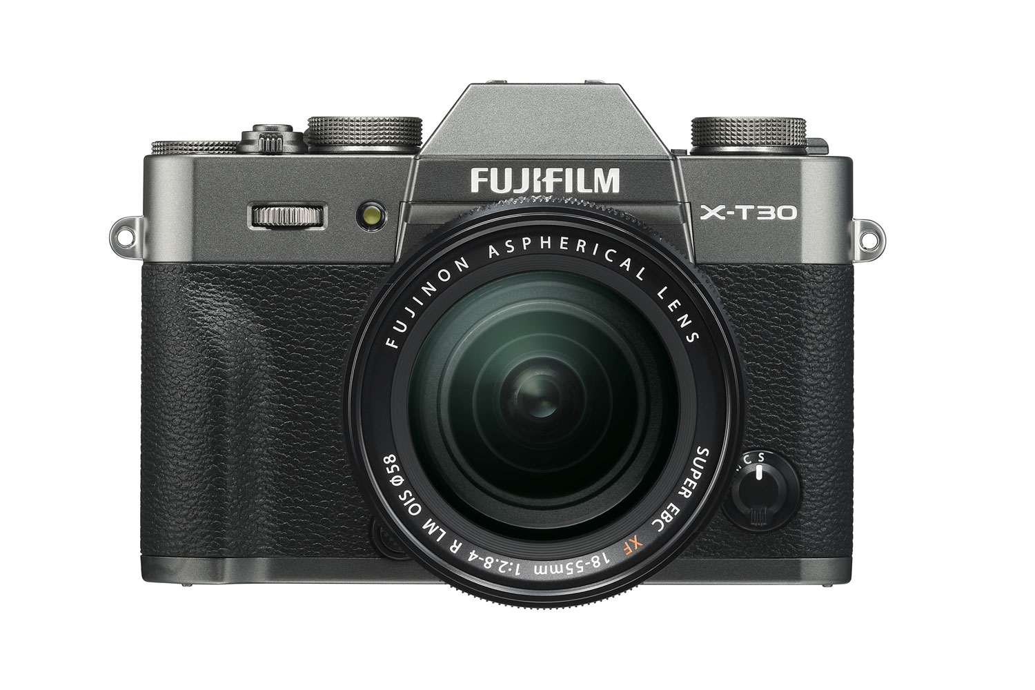 fujifilm x t30 xf16mm f28 news charcoal front