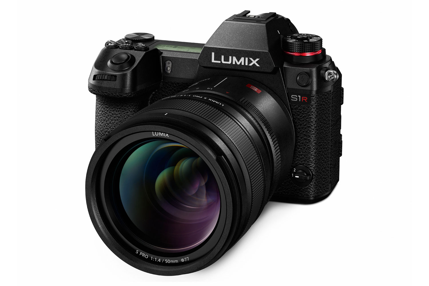 panasonic lumix s1r official announcement front 50mm