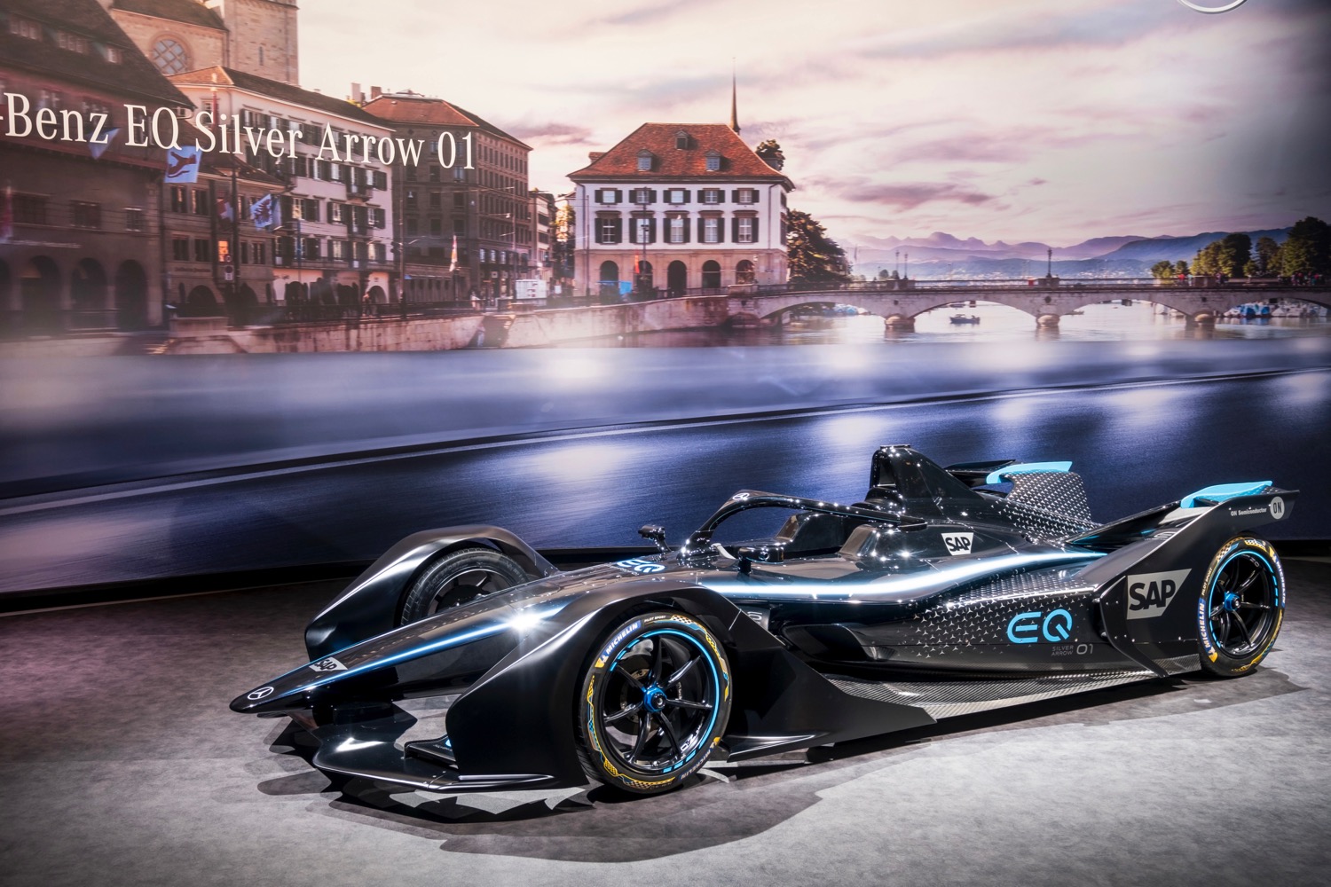 Mercedes-Benz EQ Silver Arrow 01 Formula E electric race car