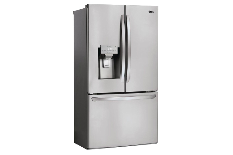 home depot chops samsung and lg french door fridge prices electronics  26 2 cu ft smart refrigerator with wi fi enabled in st