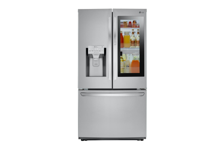 home depot chops samsung and lg french door fridge prices electronics  26 cu ft 3 smart refrigerator with instaview in stainl