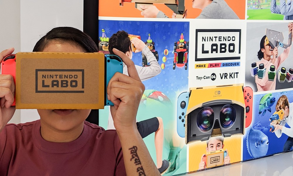 nintendo labo vr kit review hands on feat