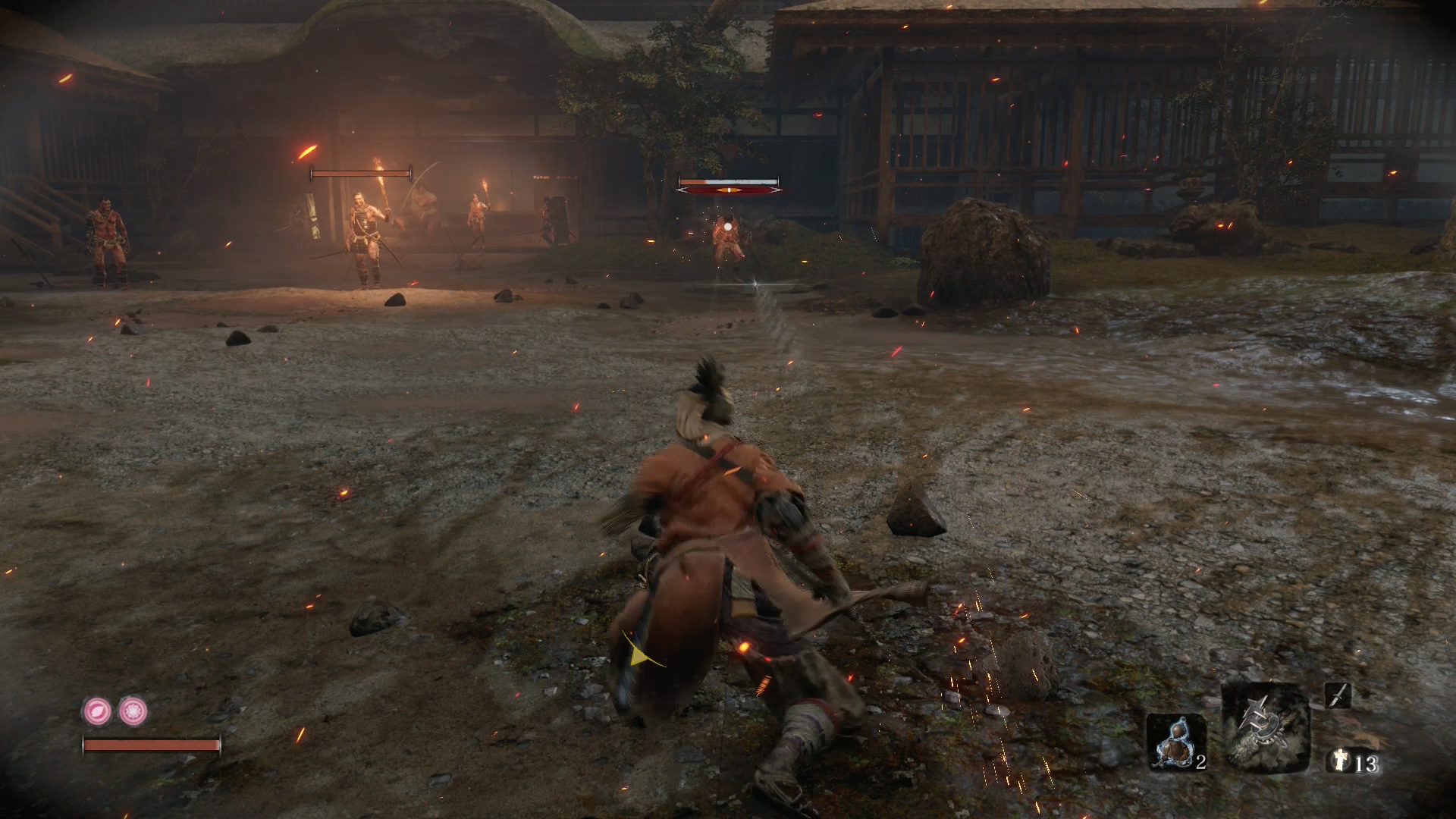 Long-range combat | How to beat Jouzou The Drunkard in Sekiro: Shadows Die Twice