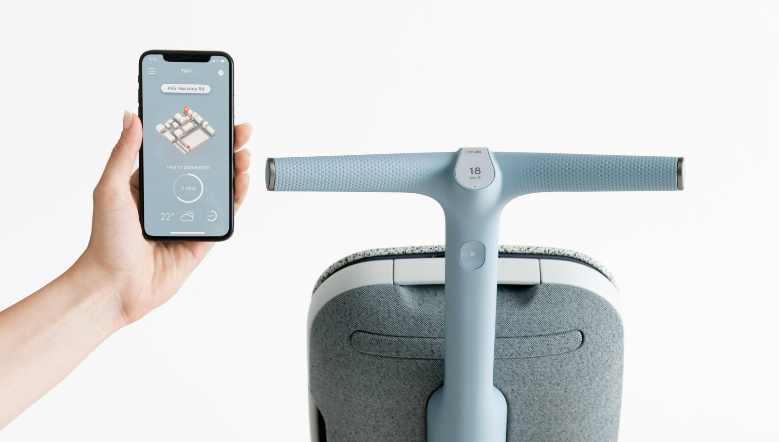 layer pal scooter uses machine learning to travel your preferred routes nio 016