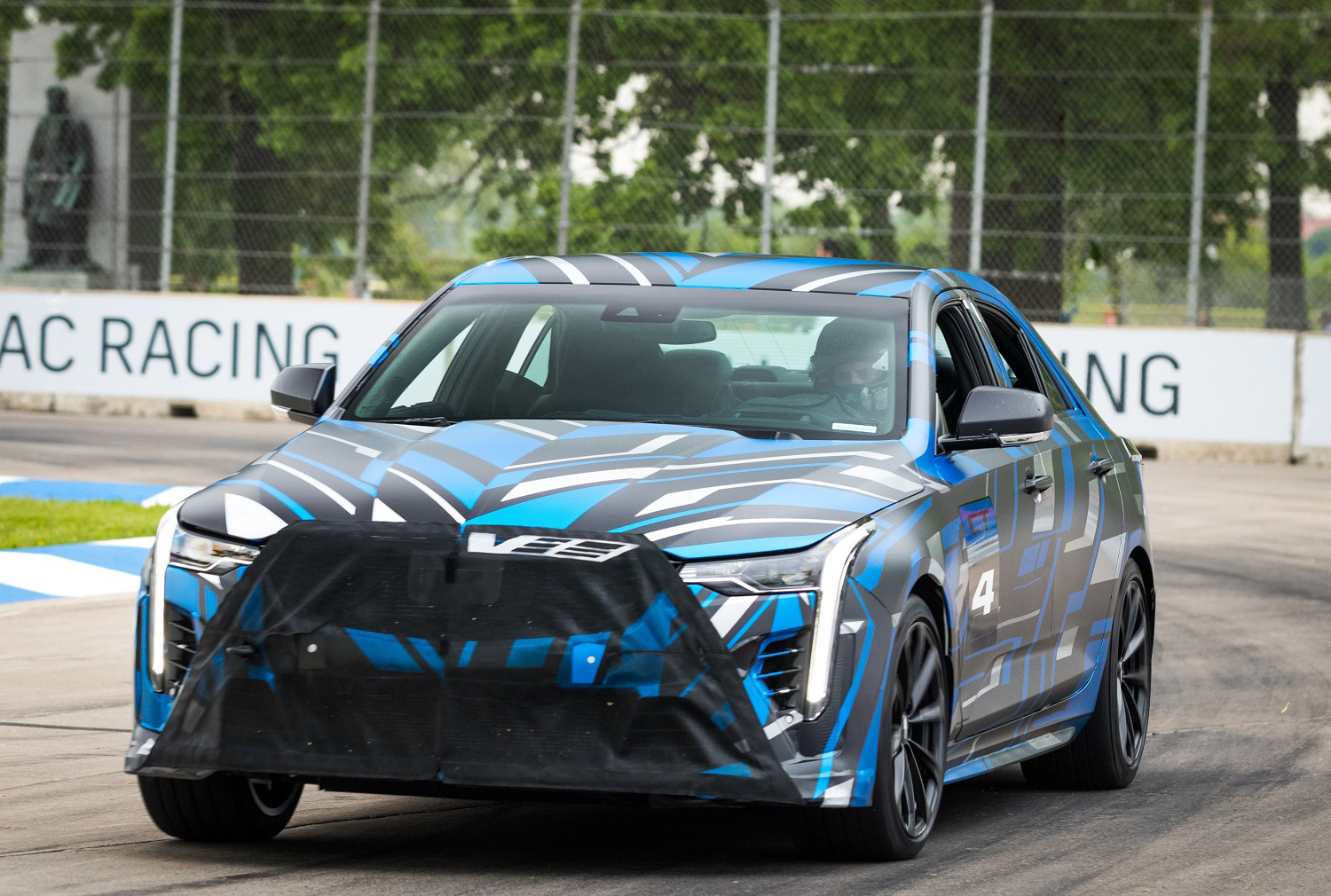 cadillac previews ct4 ct5 based performance sedans v series sneak peek at detroit grand prix