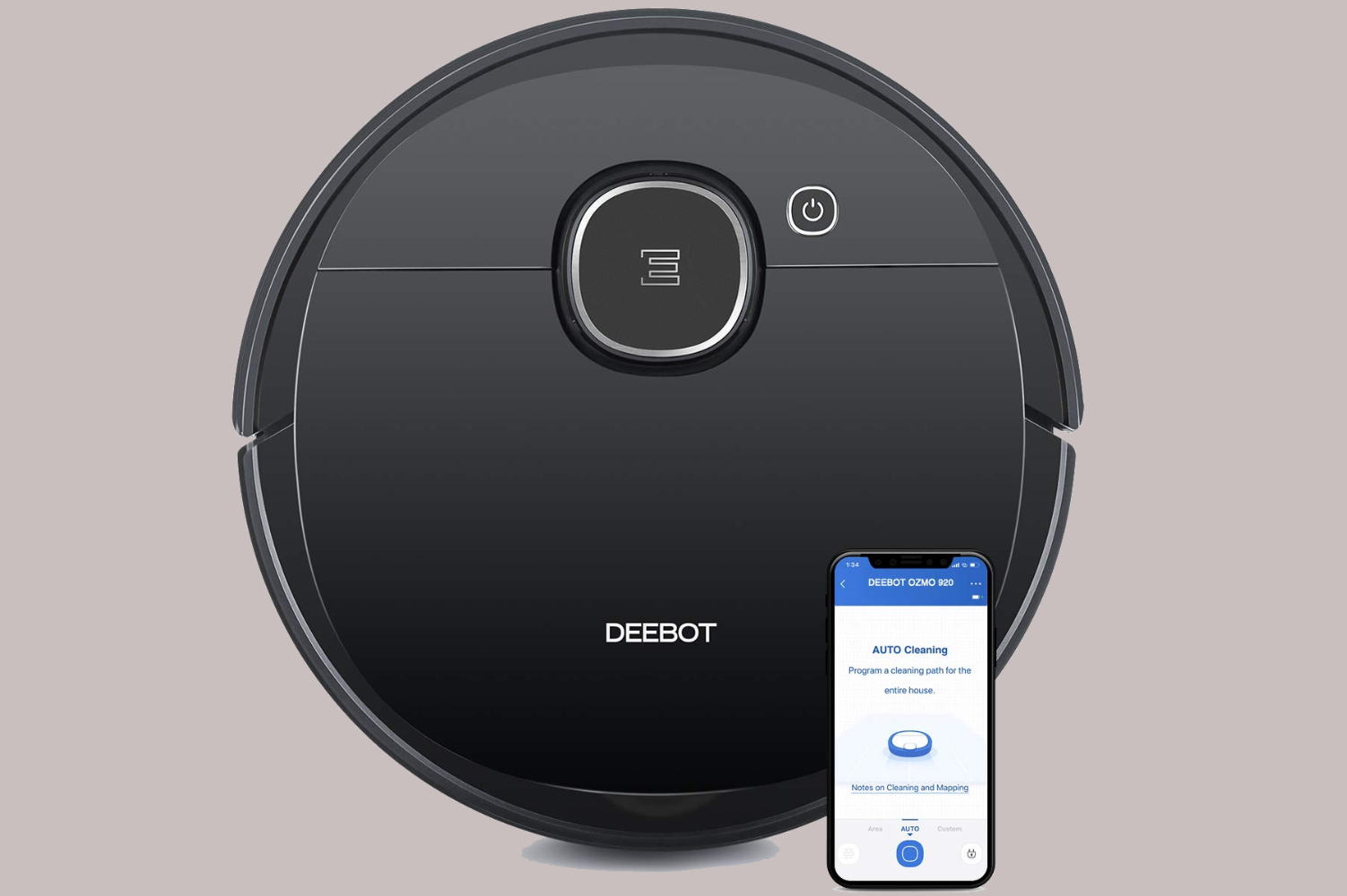 upgraded ecovacs deebot ozmo models vacuum and mop with multi floor mapping 920 01  1