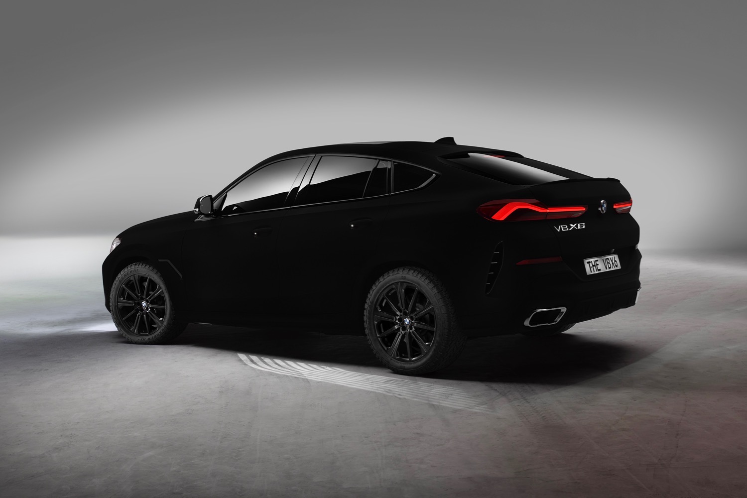 bmw x6 vantablack concept 2019 frankfurt motor show