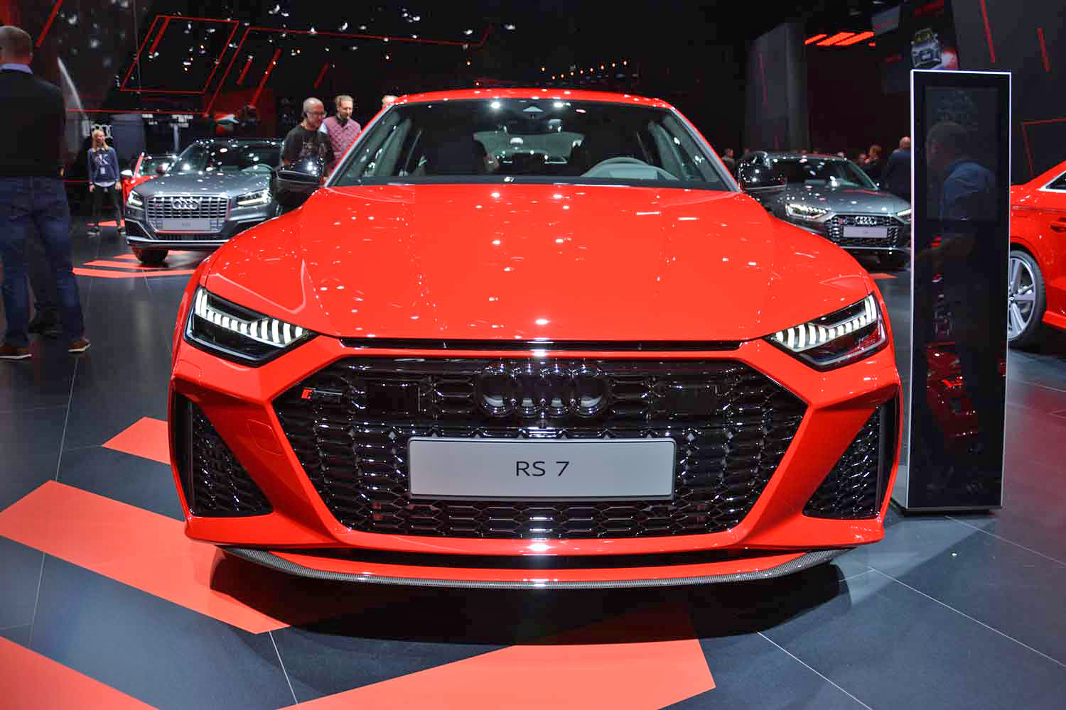 2020 audi rs 7 sportback packs 600 horsepower intuitive infotainment system dt frankfurt 2