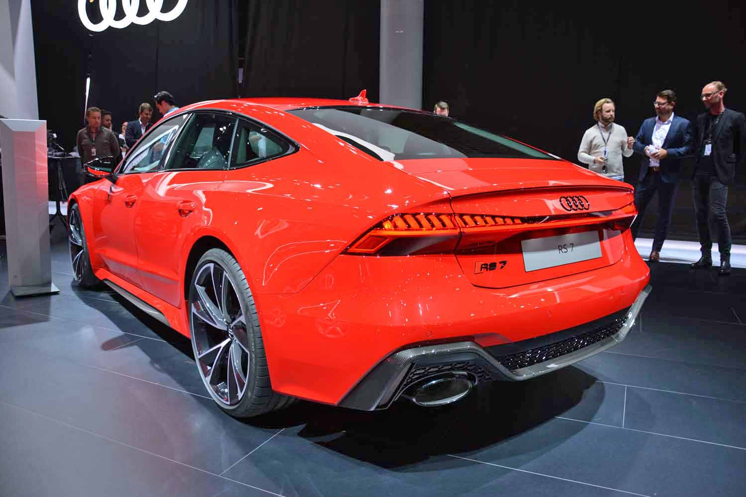 2020 audi rs 7 sportback packs 600 horsepower intuitive infotainment system dt frankfurt