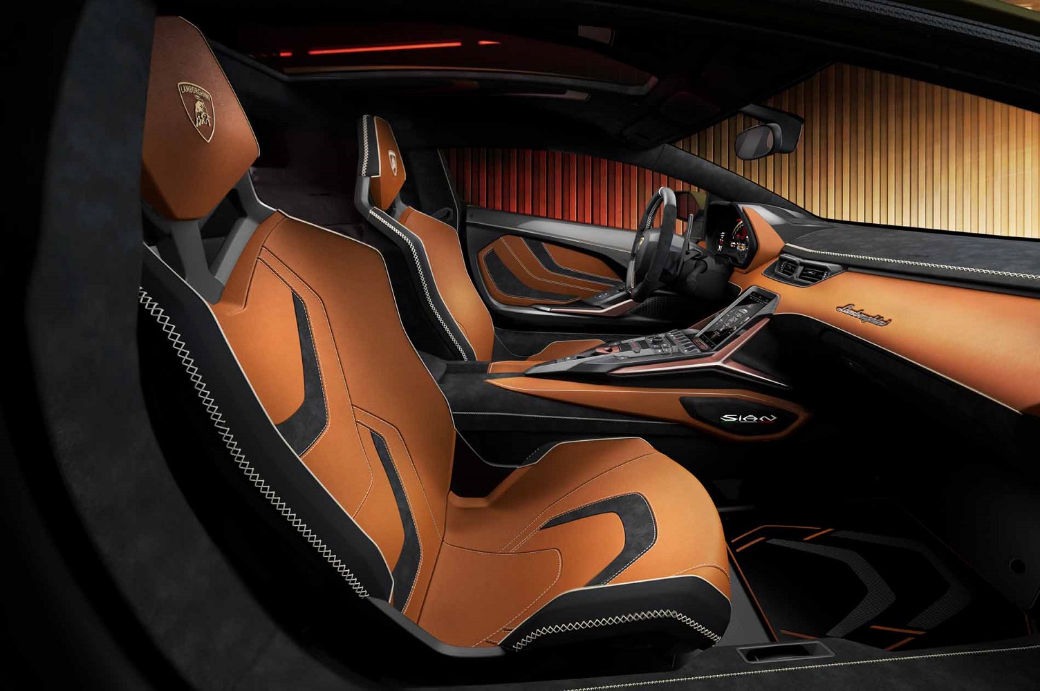 2020 lamborghini sian is a high tech hypercar with hybrid power