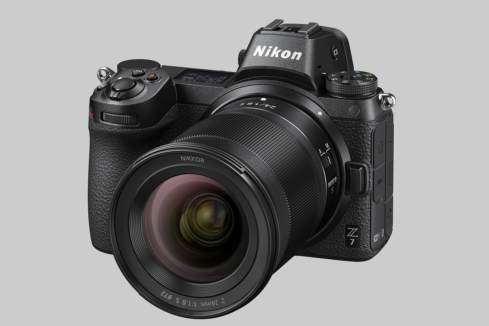 nikon nikkor z 24mm unveiled z7 24 1 8 front34l