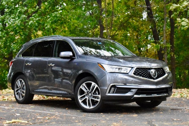 2020 acura mdx sport hybrid review front three quarter