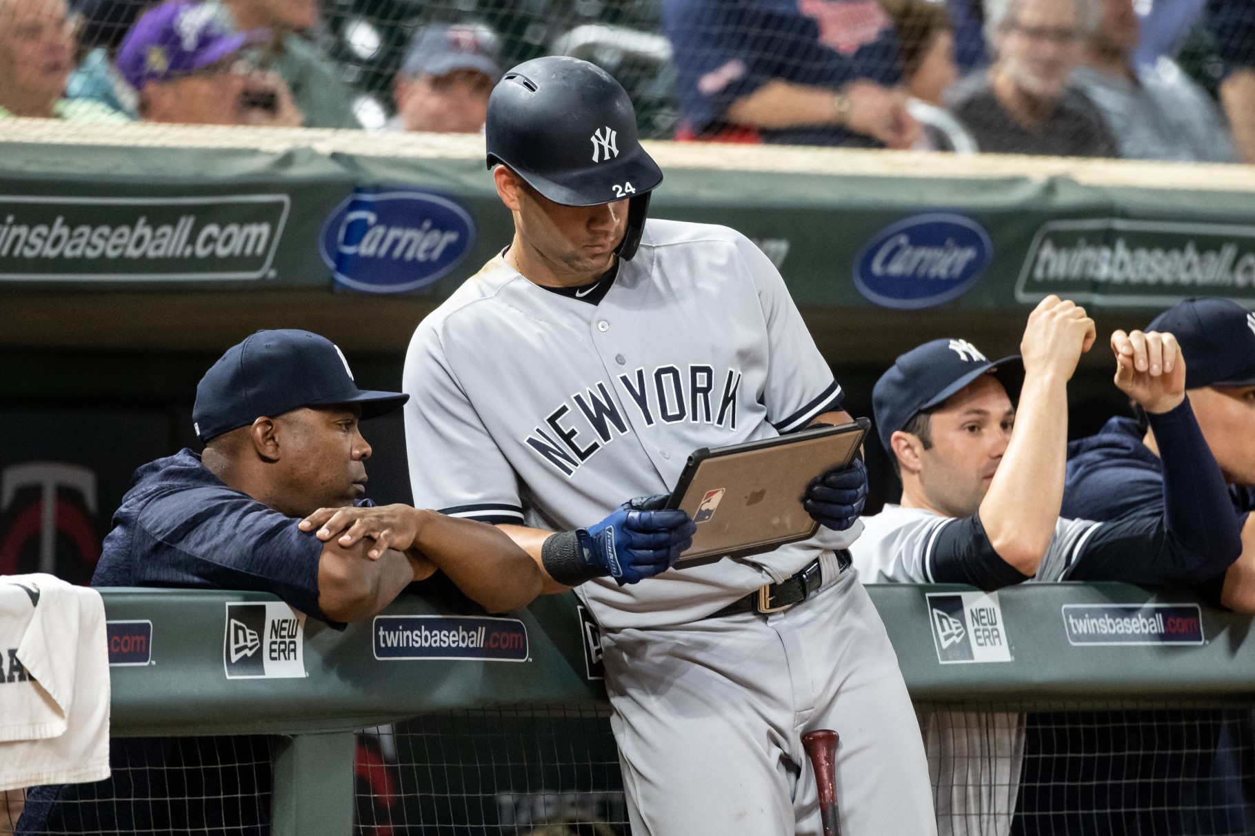 Gary Sanchez of the New York Yankees