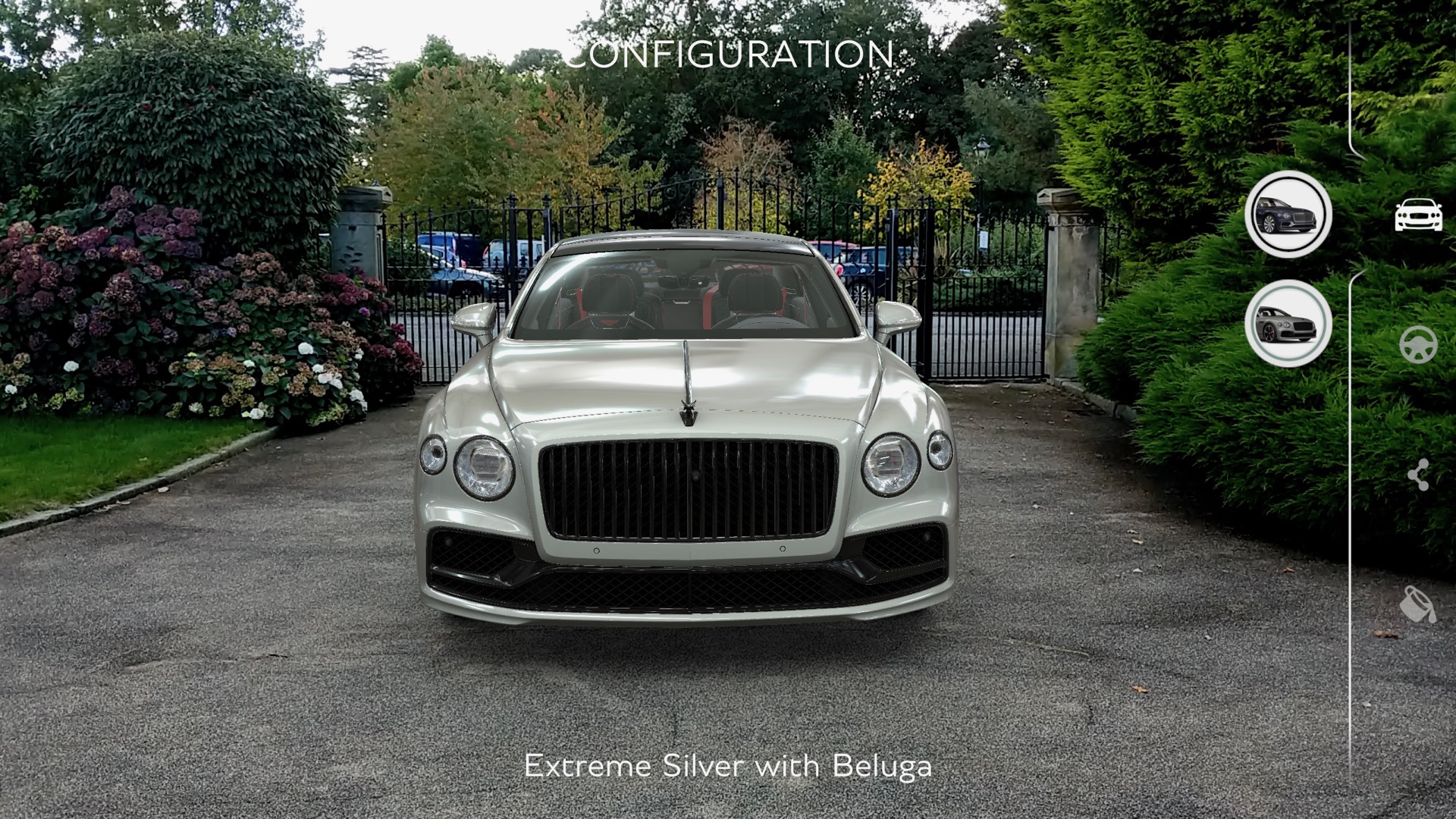 2020 bentley flying spur augmented reality app for ios and android ar