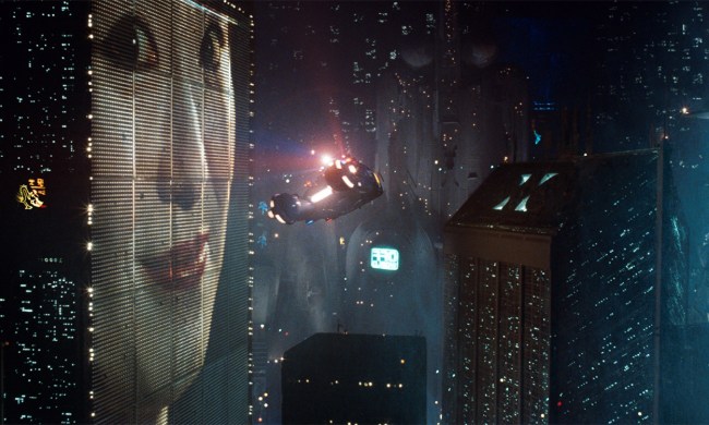 A scene from Blade Runner.