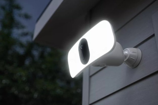 Arlo Pro 3 Flood Light on white house