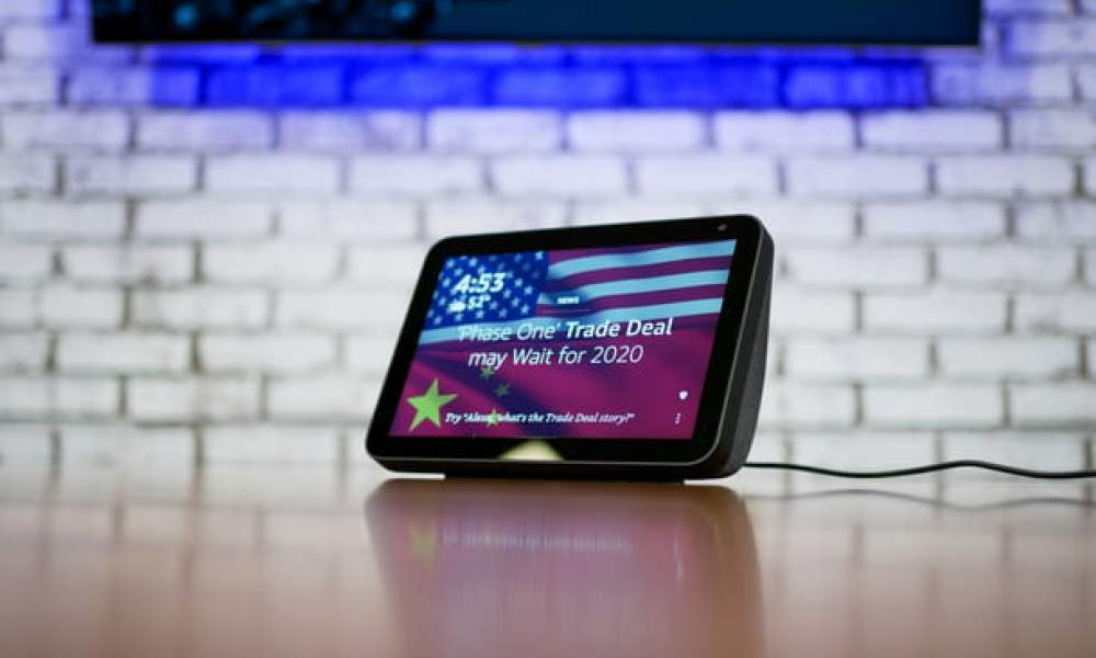 echo show 8 lenovo smart display deals amazon walmart review 12 of 17 610x380 c