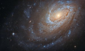 The spiral galaxy NGC 4651, captured in by the Hubble Space Telescope in an image released on March 30, 2020.