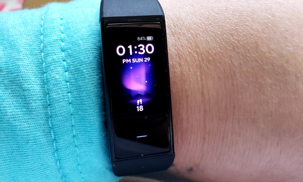 Wyze Band on wrist