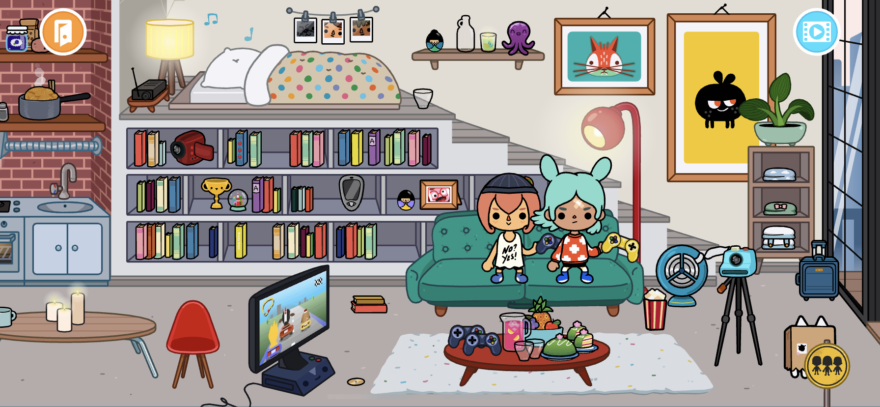 Toca Life World home location