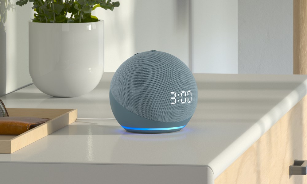 Echo Dot 4th Gen Clock Model