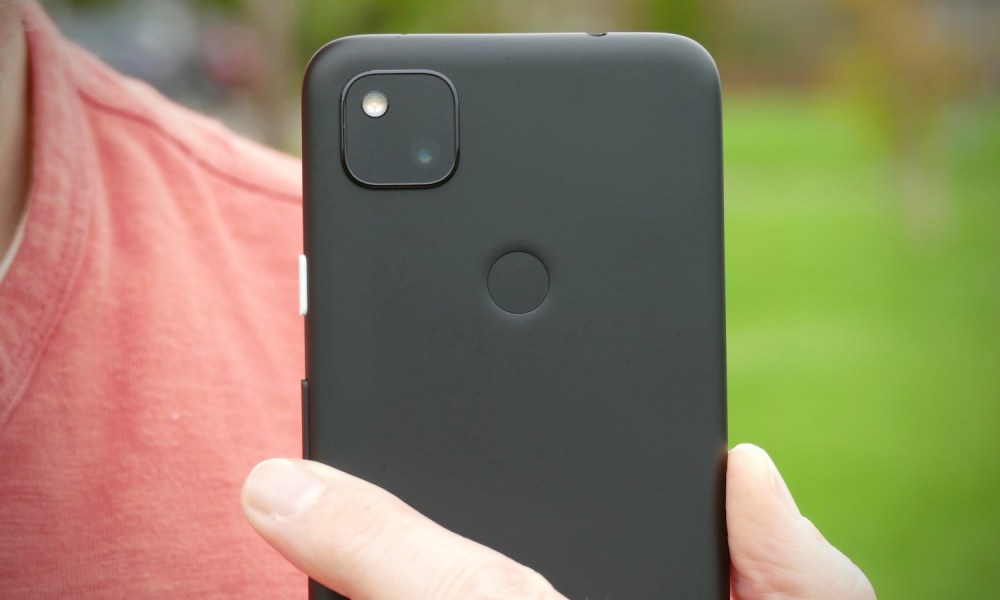 Google Pixel 4a Camera Back Hand